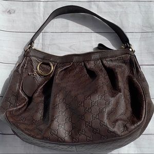 GUCCI Guccissima Hobo Bag